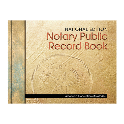 Arkansas Notary Public Journal (Record Book) - Stone Cover