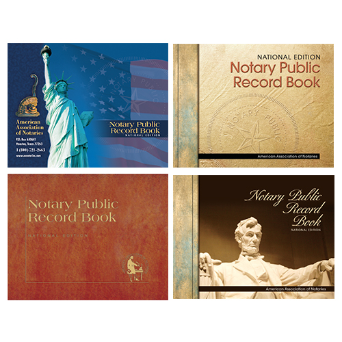 Perfectly Bound Arkansas Notary Record Book (Journal) - 576 entries with thumbprint space Perfectly Bound Notary Record Book (with thumbprint space)