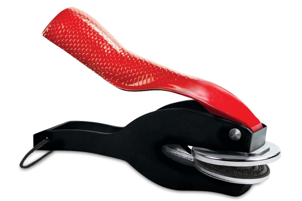 New! Arkansas Contour Comfort Notary Seal Embosser