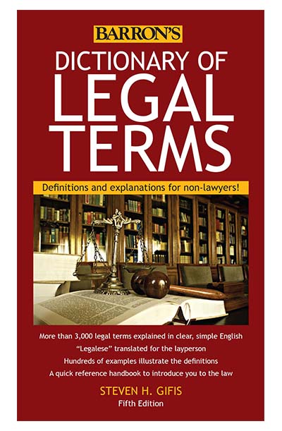 This Arkansas notary handy dictionary cuts through the complexities of legal jargon and presents definitions and explanations that can be understood by non-lawyers. Approximately 2,500 terms are included with definitions and explanations for consumers, business proprietors, legal beneficiaries, investors, property owners, litigants, and all others who have dealings with the law. Terms are arranged alphabetically from Abandonment to Zoning.