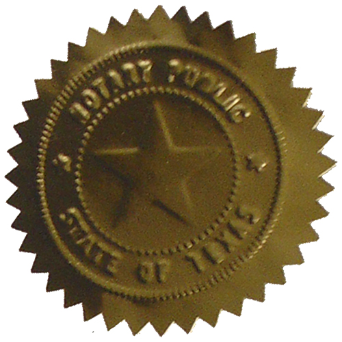 Louisiana Notary Public Embossing Seal